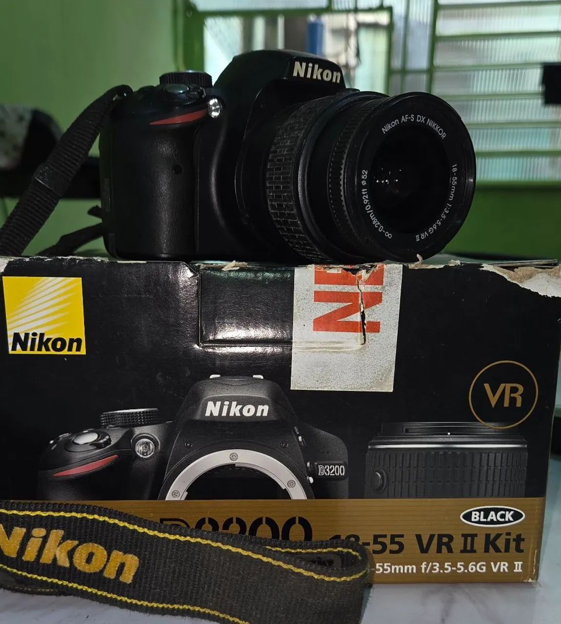 Nikon D3200 com 18-55mm