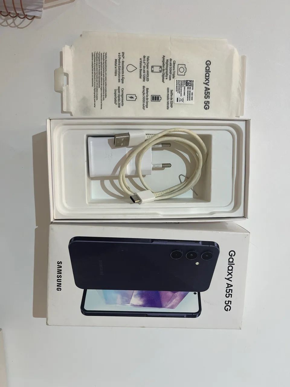 Celular à venda A55 5G 128gb - Foto 3