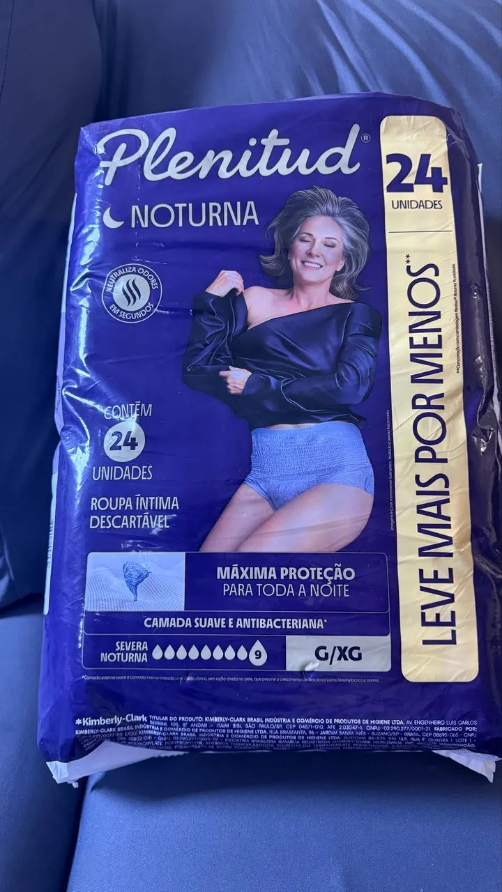 Fralda geriátrica Plenitud X/XG - Foto 2