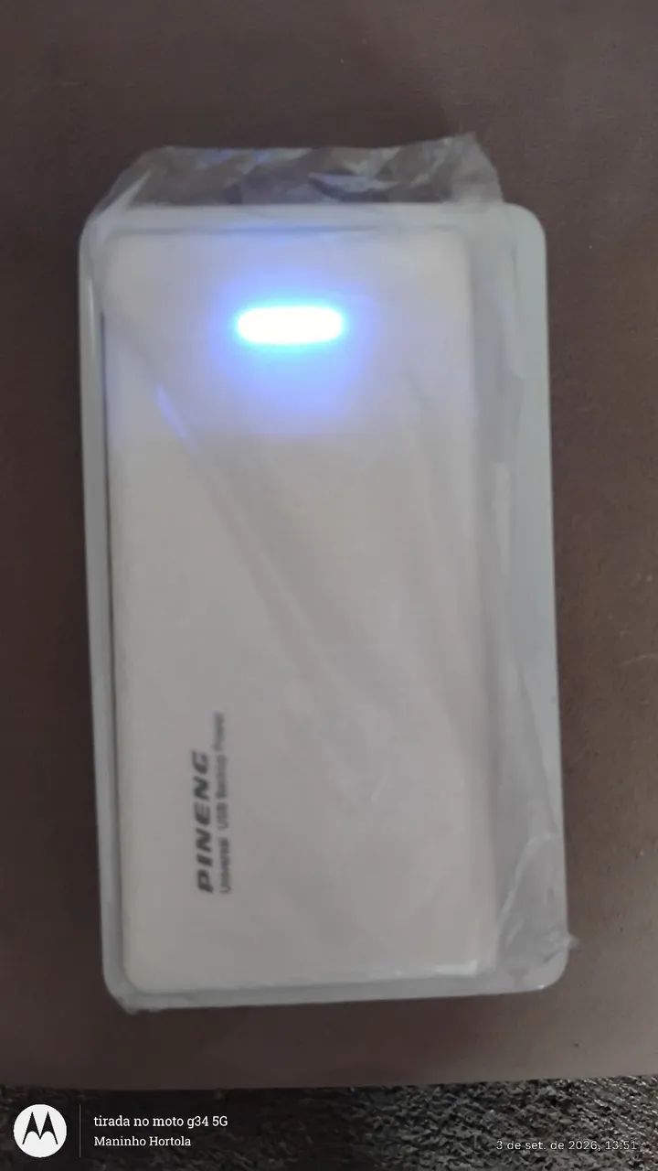 Power bank 10000mah "BRANCO" - Foto 3