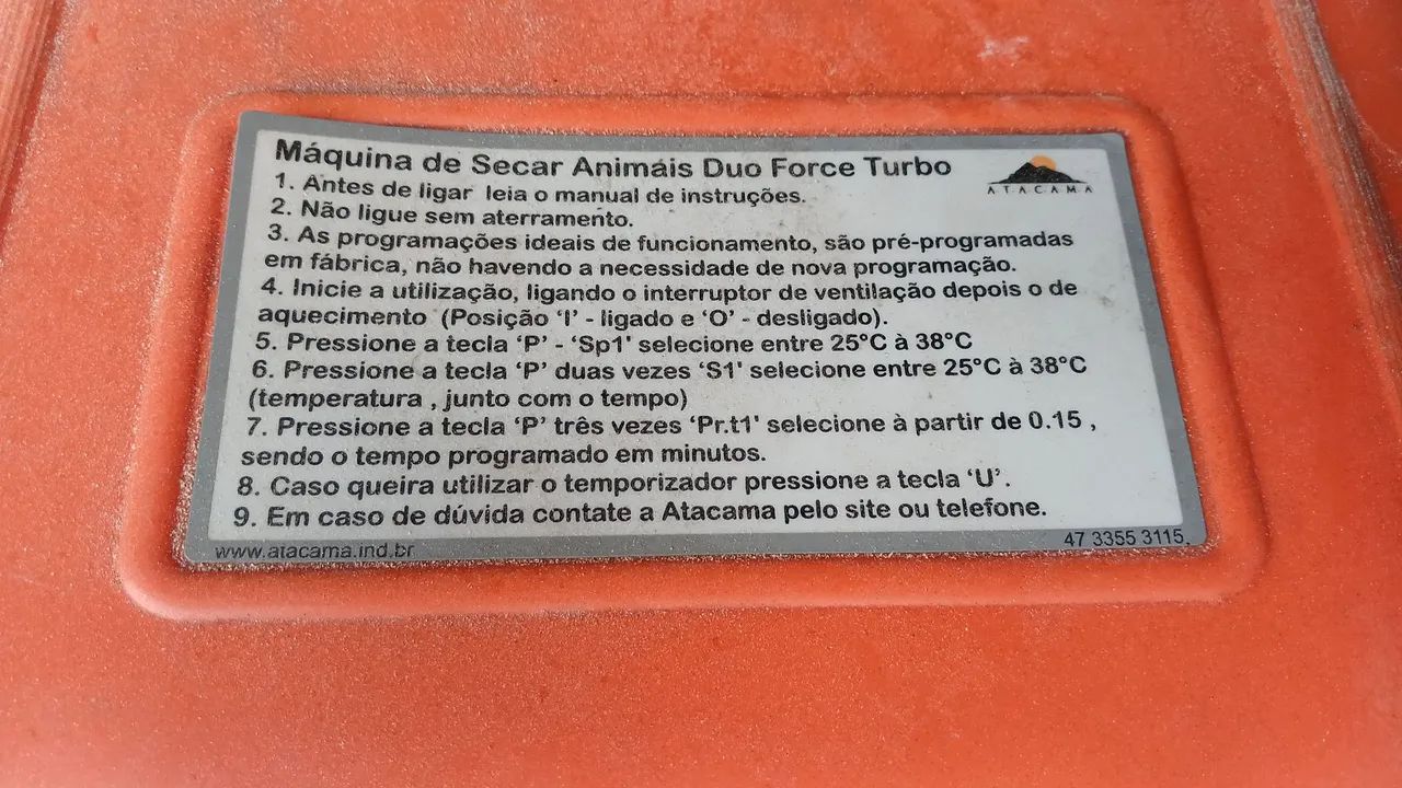 SECADORA DUO FORCE ATACAMA 2600W - Foto 5