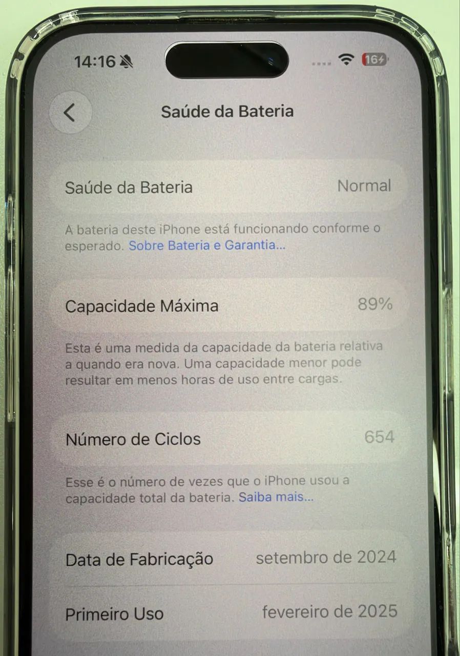 iPhone 16 128GB Preto