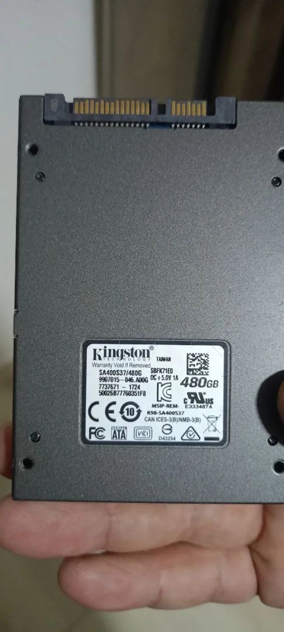 SSD KINGSTON 480gb sata - Foto 4
