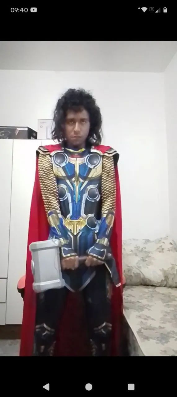 Cosplay do Thor amor e trovão  - Foto 4