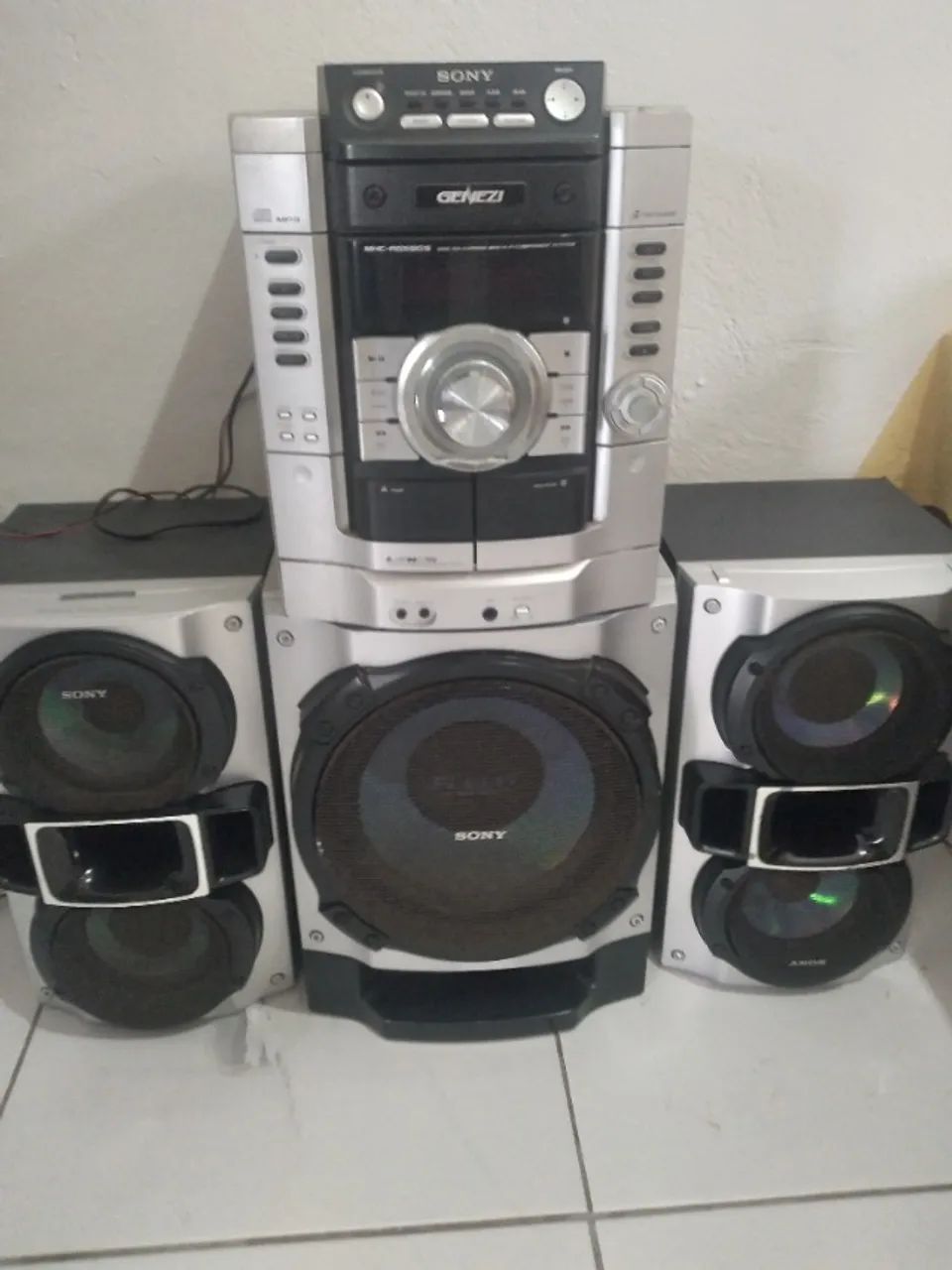 Aparelho de som Sony  avariado !!!