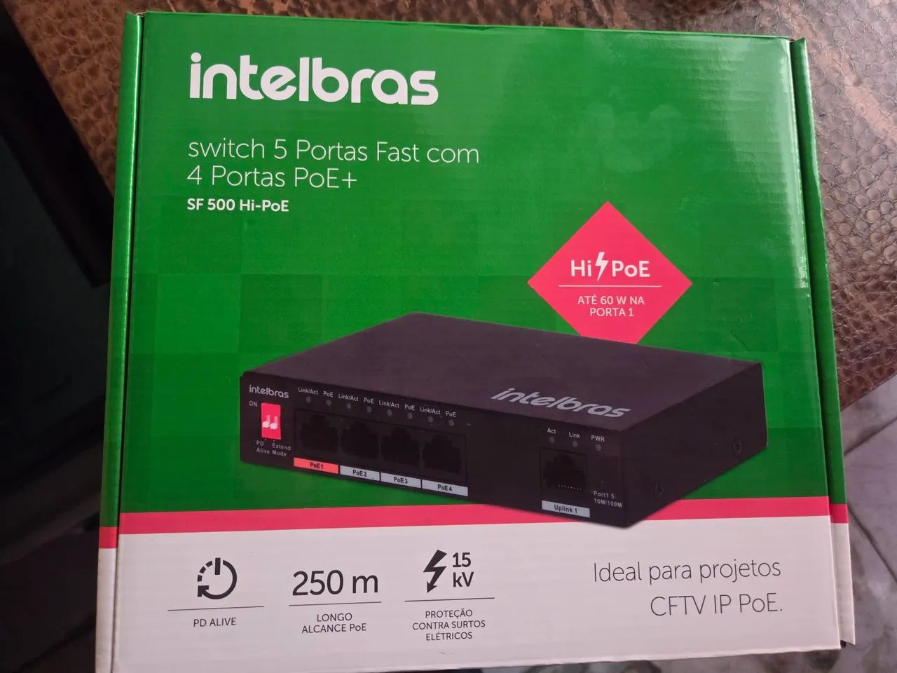 Switch 05 portas fast HI Poe 