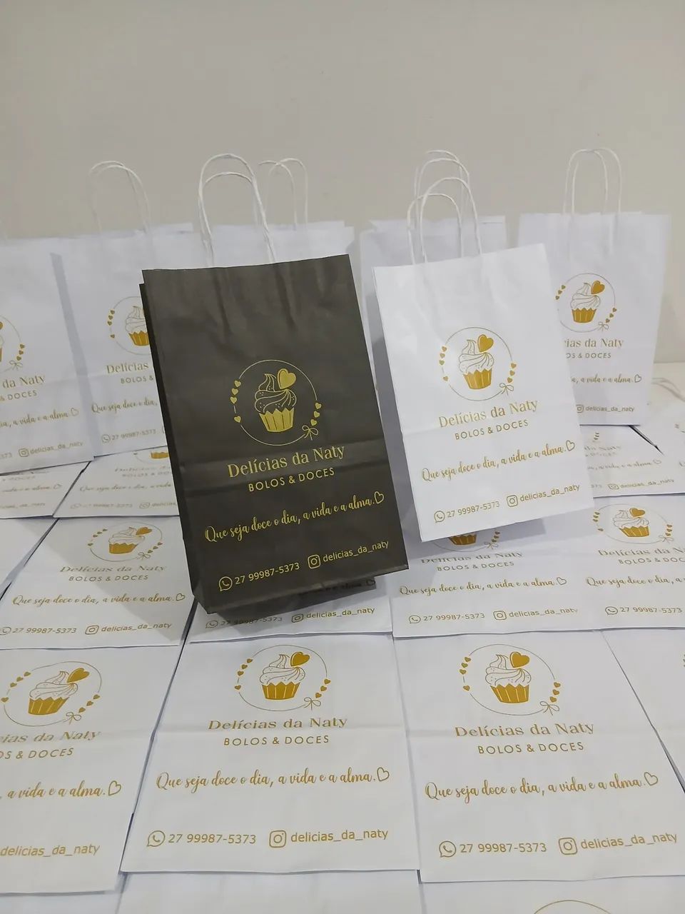 Bolsa de Papel Personalizada *)