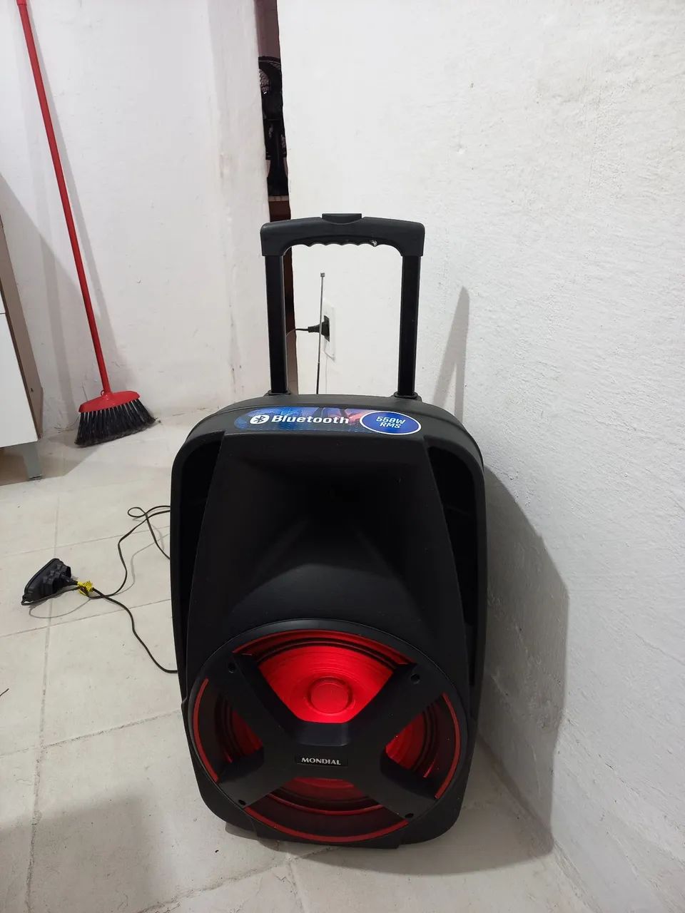 Caixa amplificada Mondial 550w filé  - Foto 2