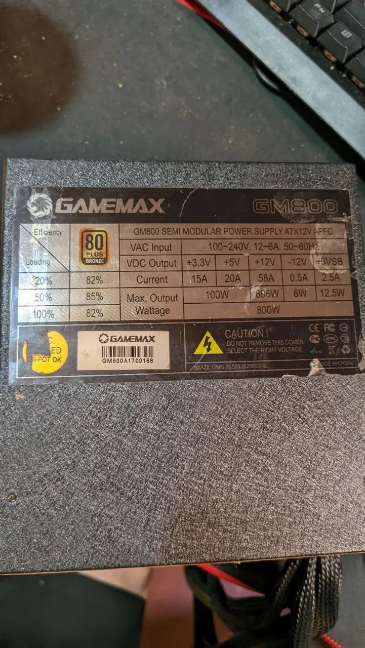 Fonte gamemax gm800  - Foto 2
