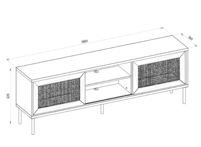 RACK INDUSTRIAL (TV 72 POLEGADAS)