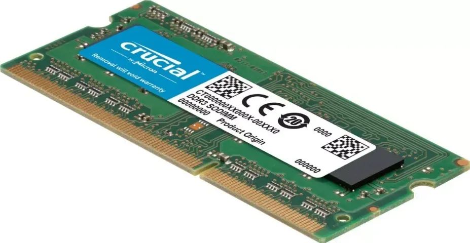 Memória Notebook Crucial 8GB DDR4 3200 Mhz - Memória RAM - Campo