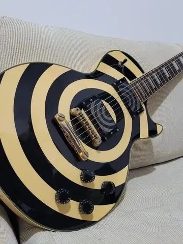 Guitarra Les Paul Epiphone Zakk Wylde c/Emg 81/85 edição Limitada