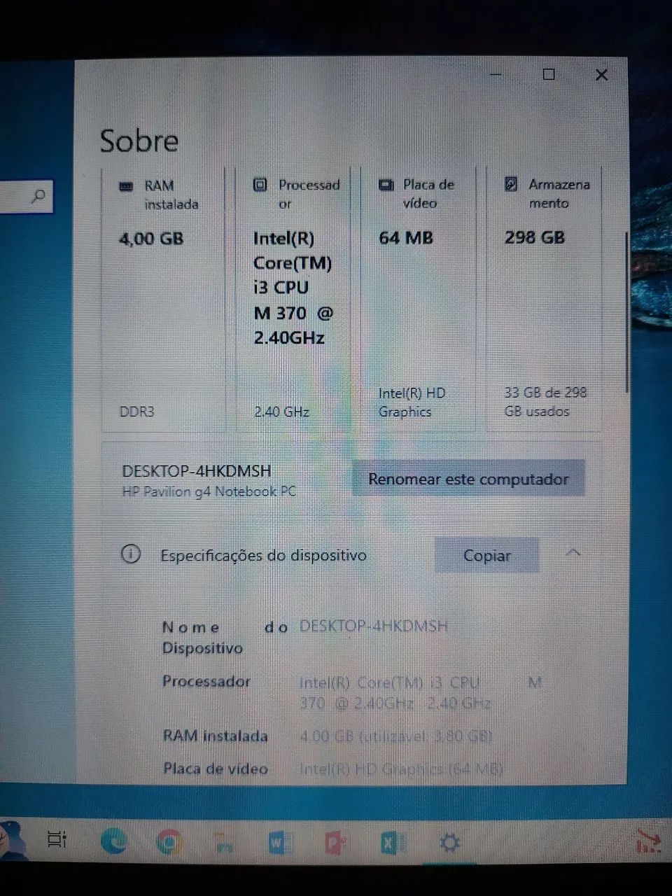 Notebook HP Pavilion G4 com processador i3. - Foto 4