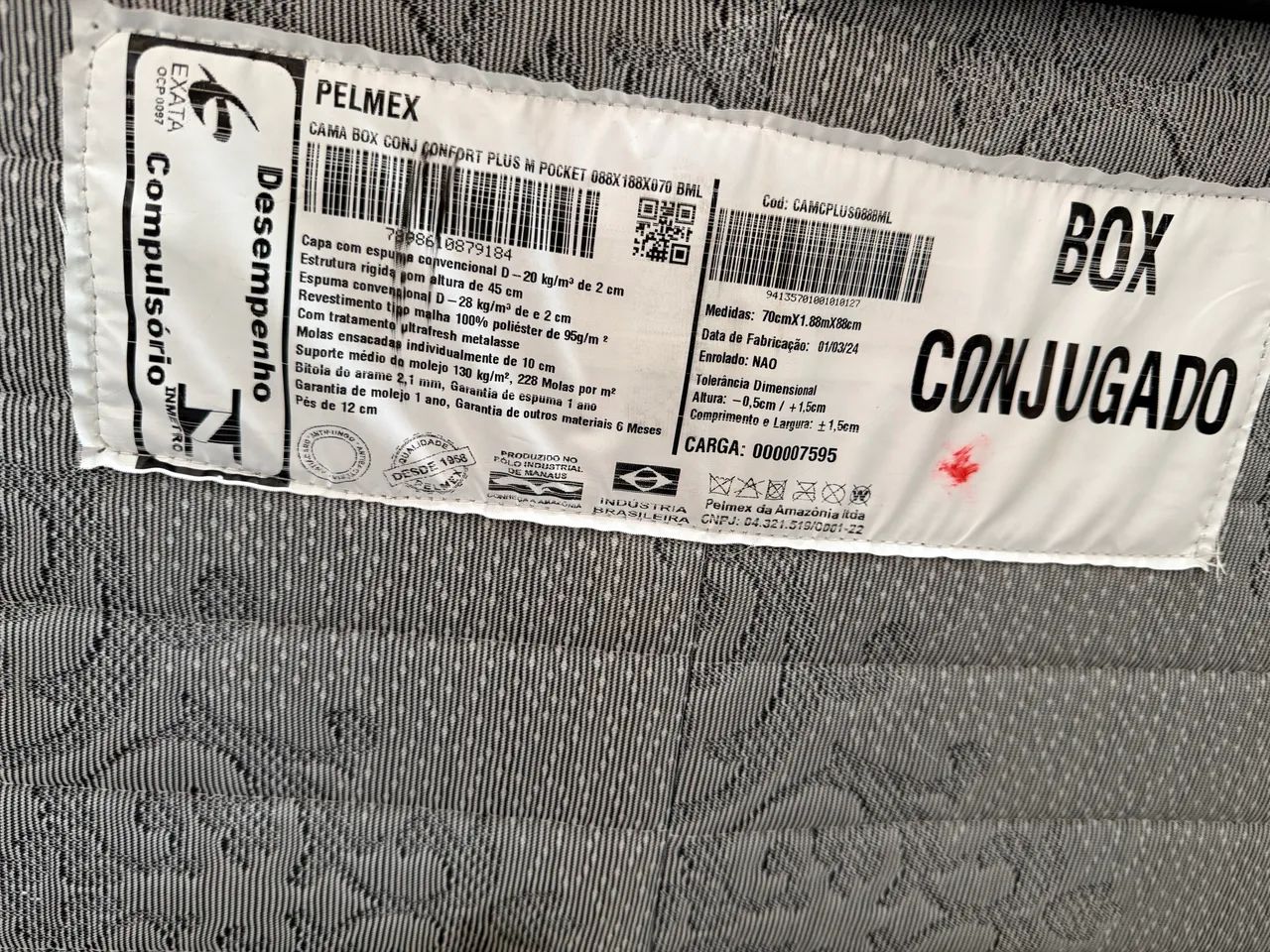 Vendo cama box solteiro  - Foto 2