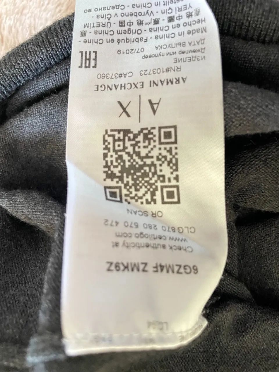 Blusa Armani Exchange Malha Leve  - Foto 3