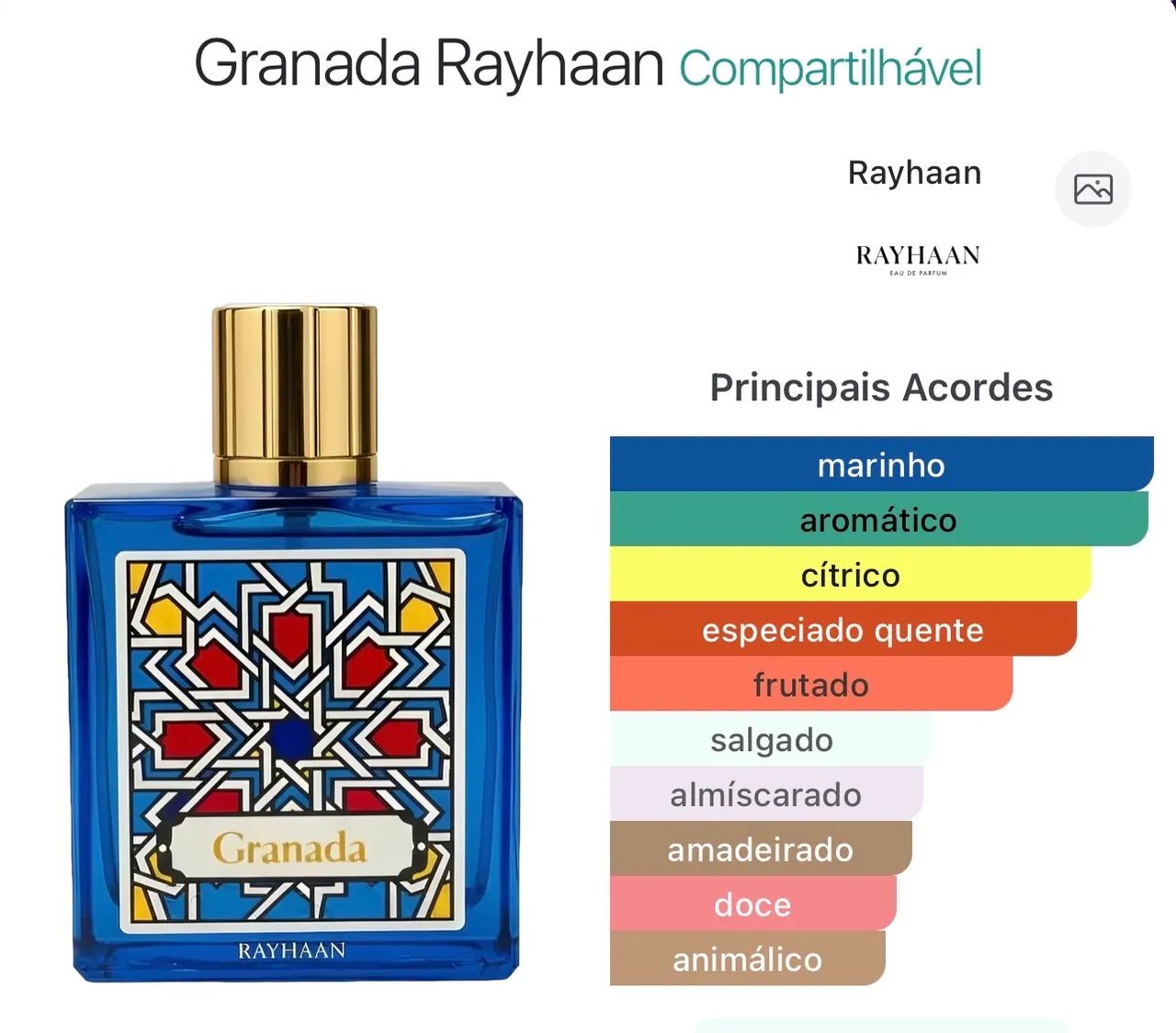 Desapego - Perfume Rayhaan Granada - Foto 3
