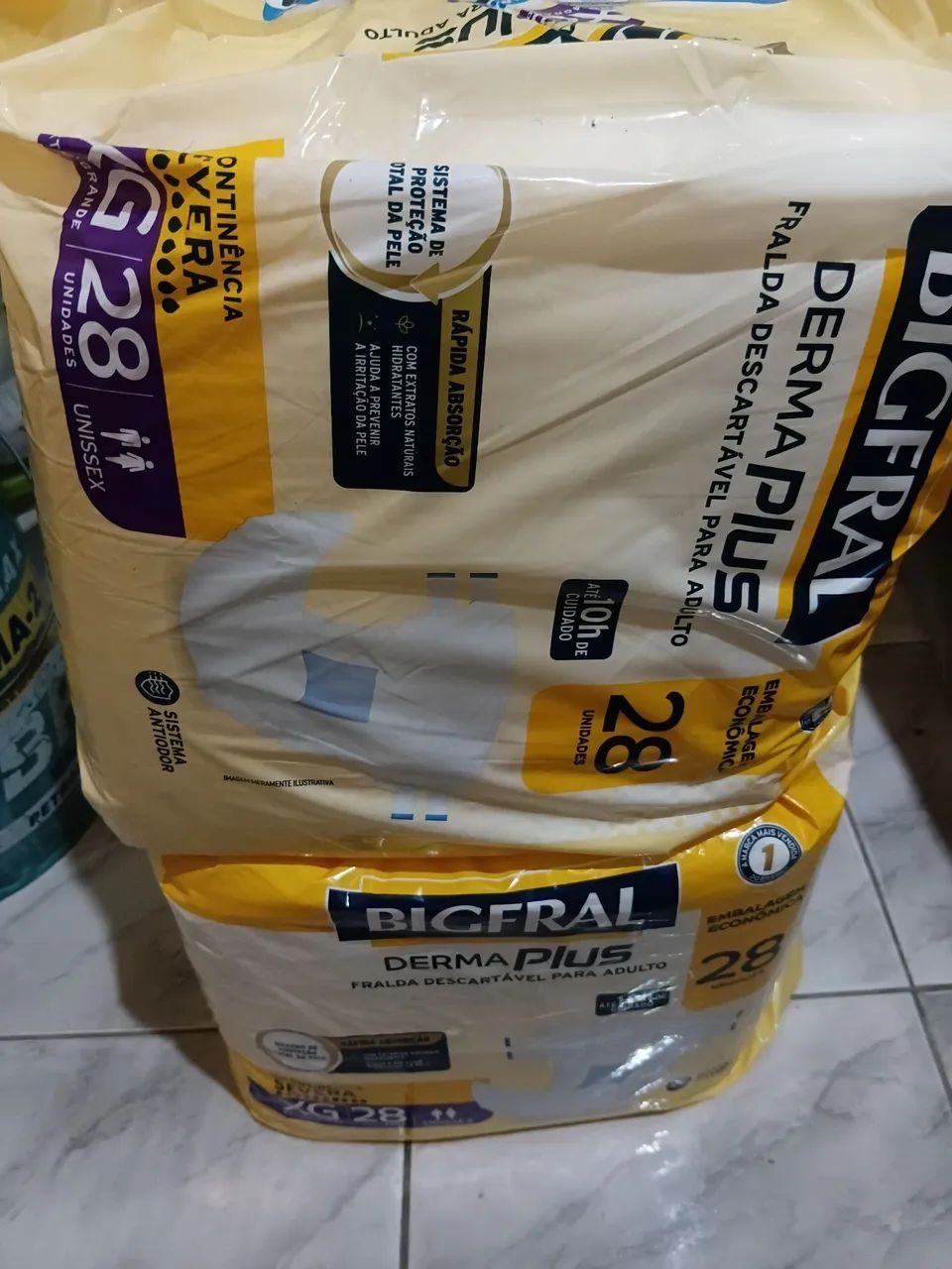 Vende-se fraldas bigfral plus