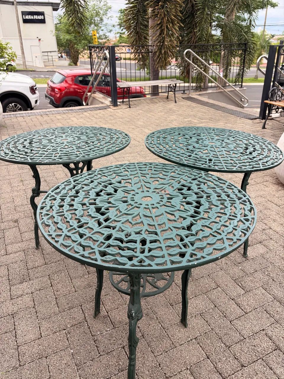 Mesa de alumínio 