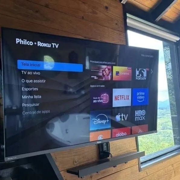 TV 43 polegadas ROKU TV SMART