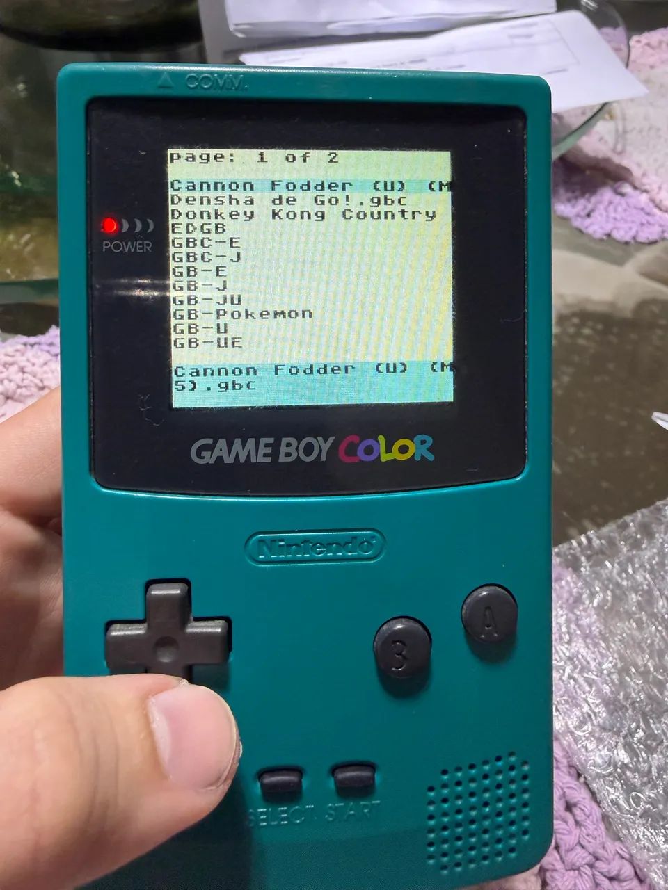 Gameboy color 