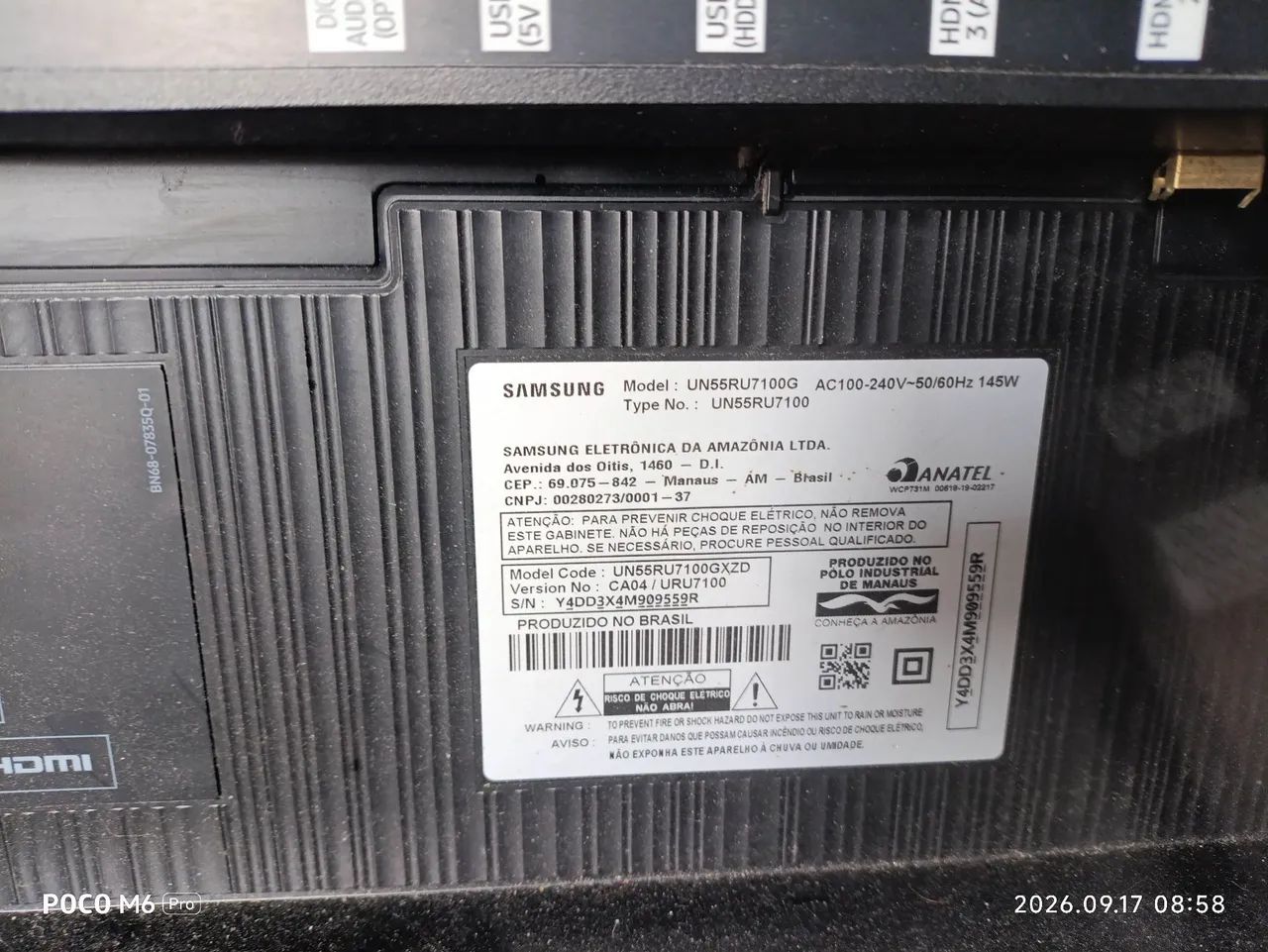 Tv 55 polegadas Samsung 