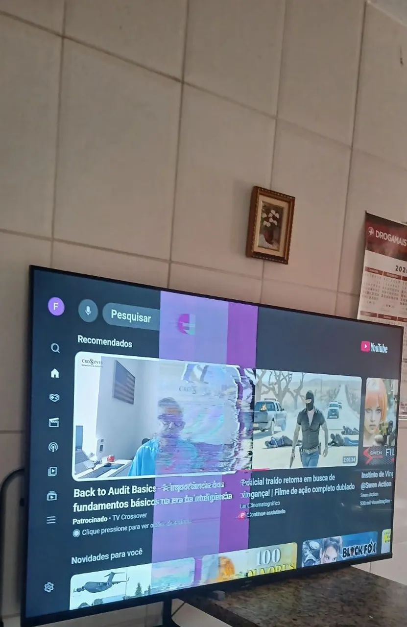 Smart TV 60 polegadas para conserto - Foto 2