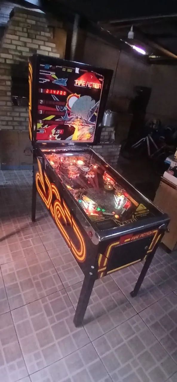 Pinball FIRE ACTION Taito - Foto 2