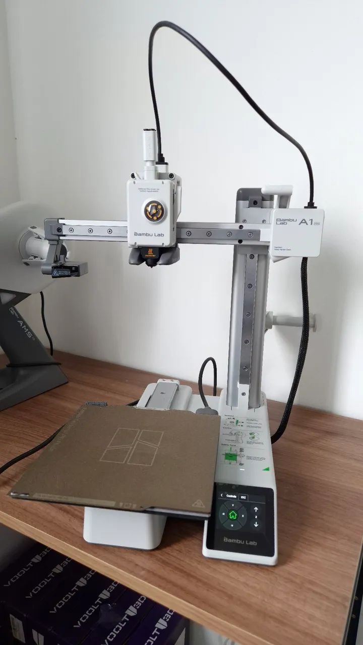 Impressora 3d Bambu Lab A1 Mini + Ams Lite + Adaptador