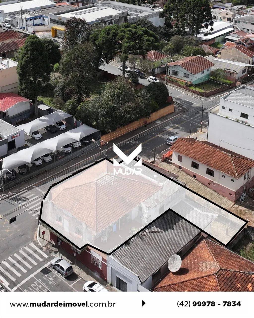 Imóvel residencial e comercial no centro de Castro - Foto 2