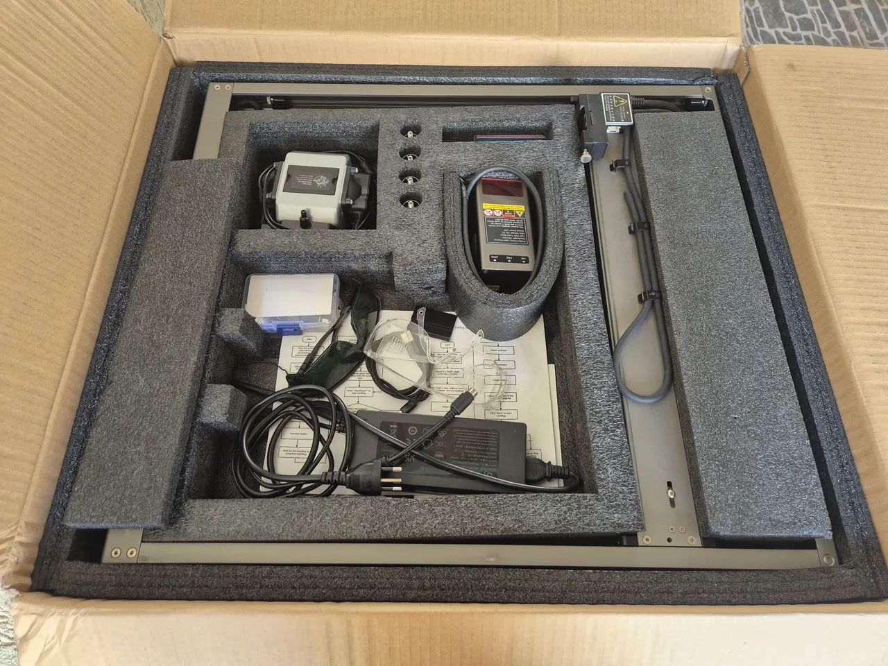 Gravadora e Cortadora a Laser Creality Falcon2  22w - Foto 2