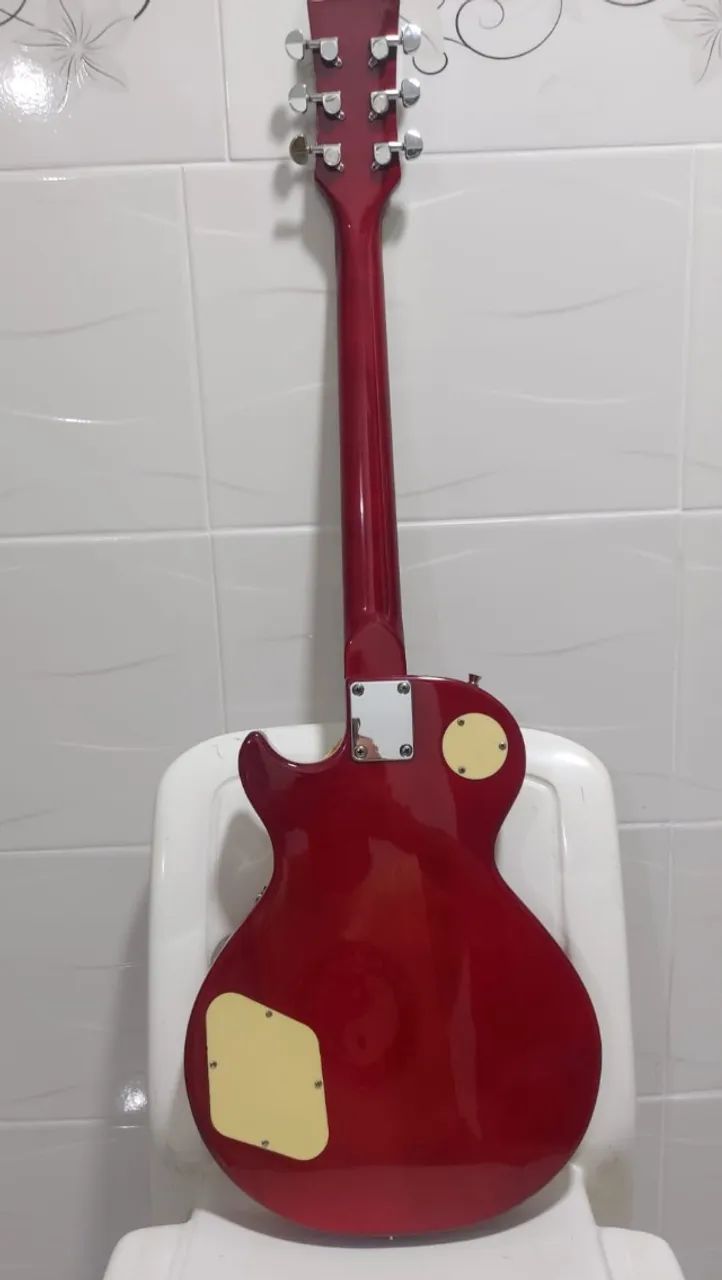 Guitarra e Caixa de som acústica, completa Nova nunca usada - Foto 5