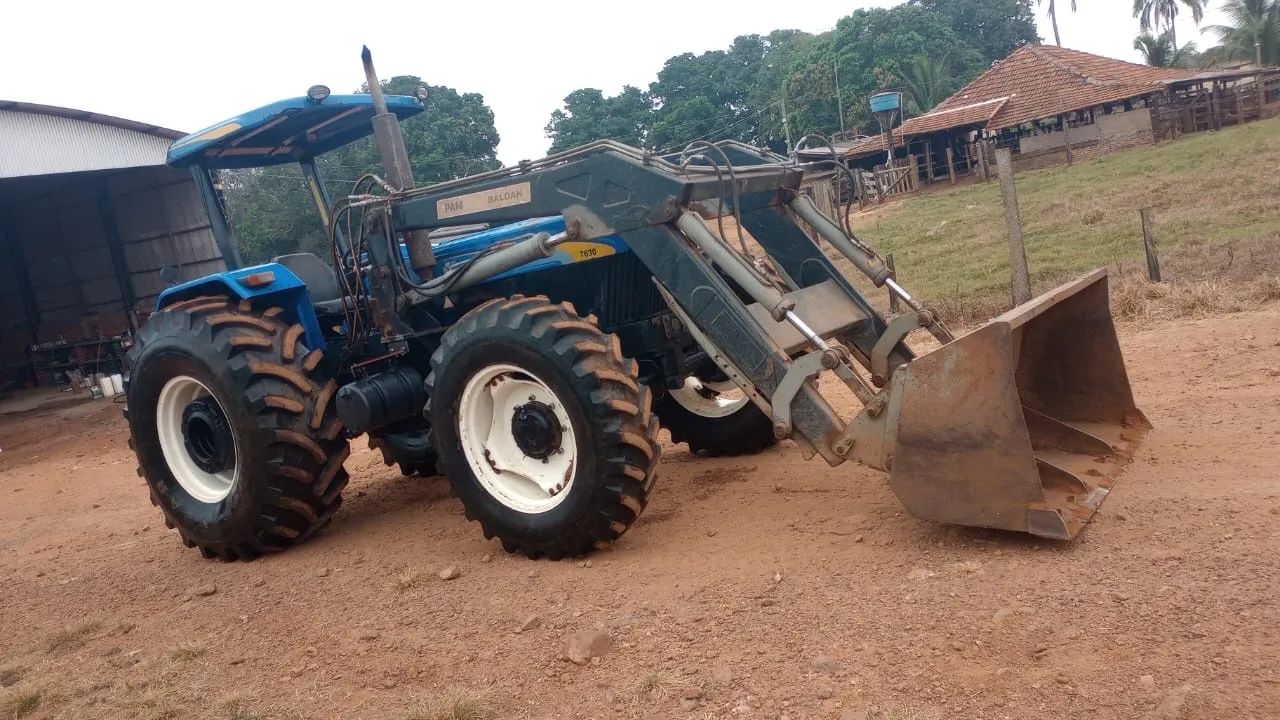 Trator NH 7630  - Foto 2