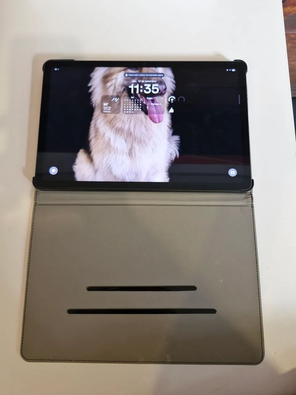 Samsung Galaxy Tab S9 FE com caixa, capa e S Pen - Foto 4