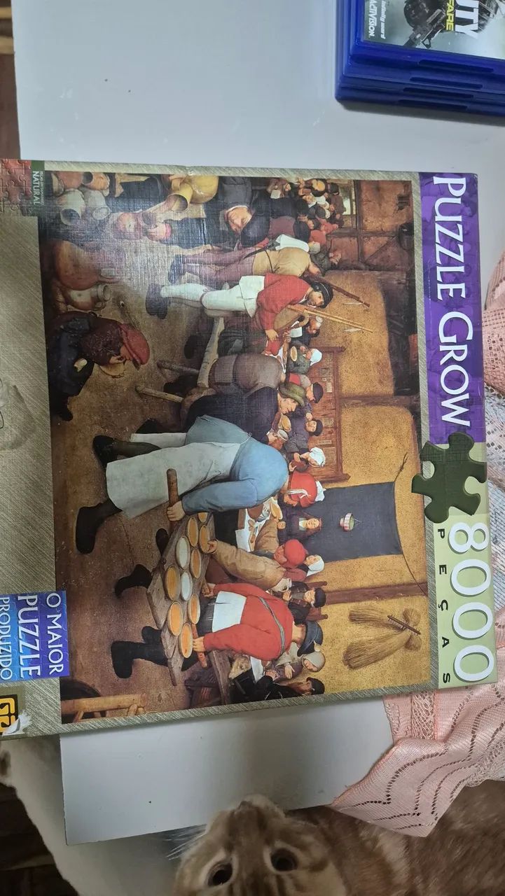 Quebra cabeça GROW 8.000 peças    - Foto 2