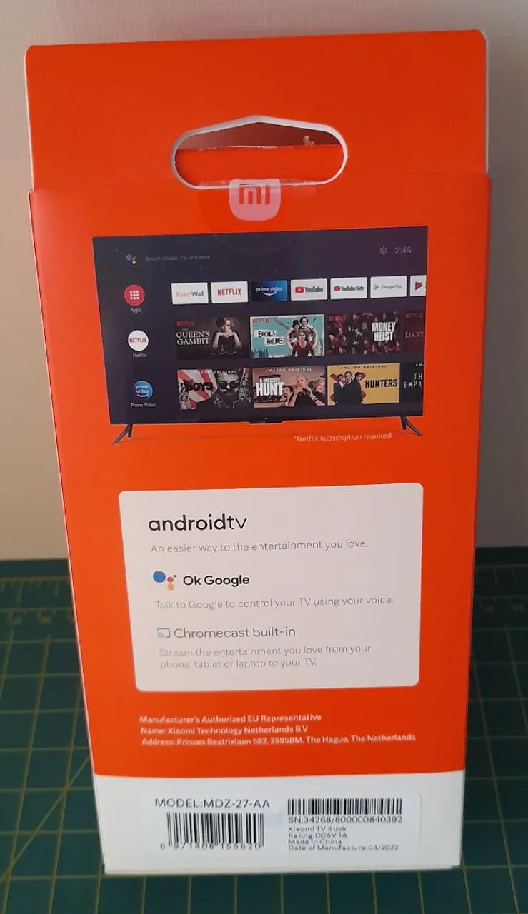 Xiaomi Mi TV Stick 4K | Completo com Caixa e Manual! - Foto 2