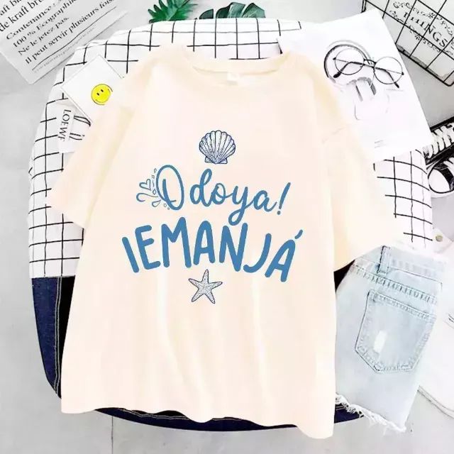 CAMISETA IEMANJA - UMBANDA CANDOMBLE - Foto 2