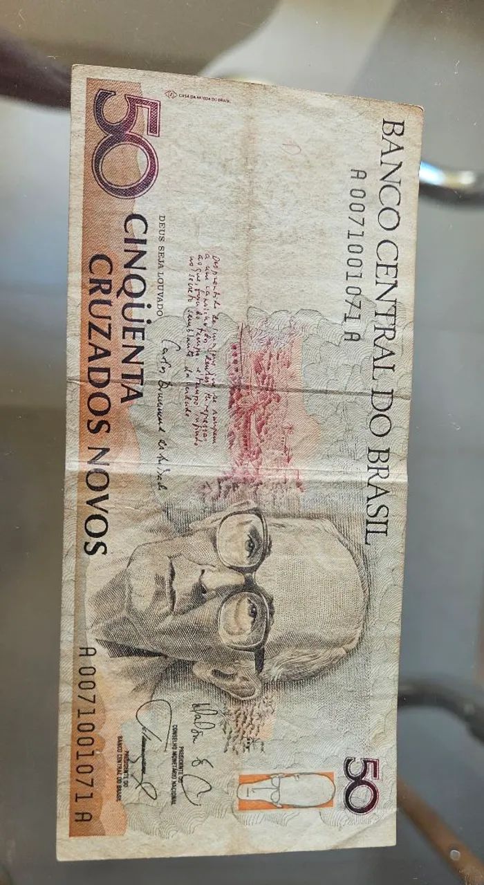 Cédula  antiga - Foto 3