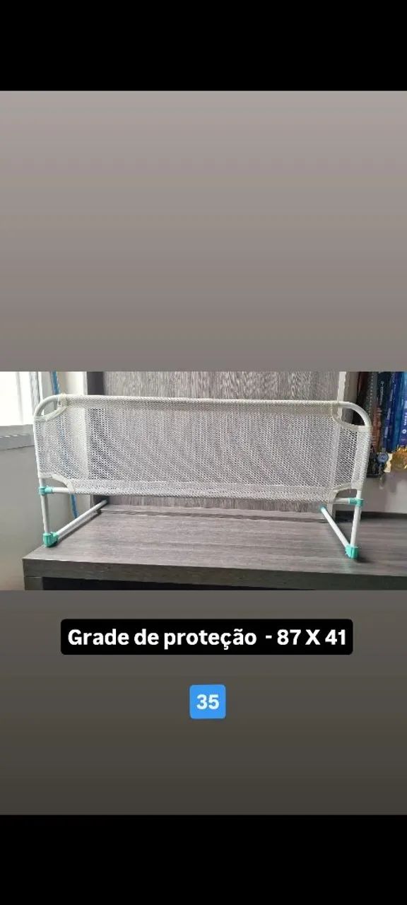 Grade de proteção cama
