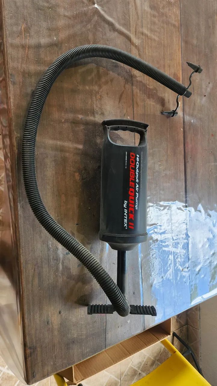 Bomba de Ar Manual Intex Double Quick II