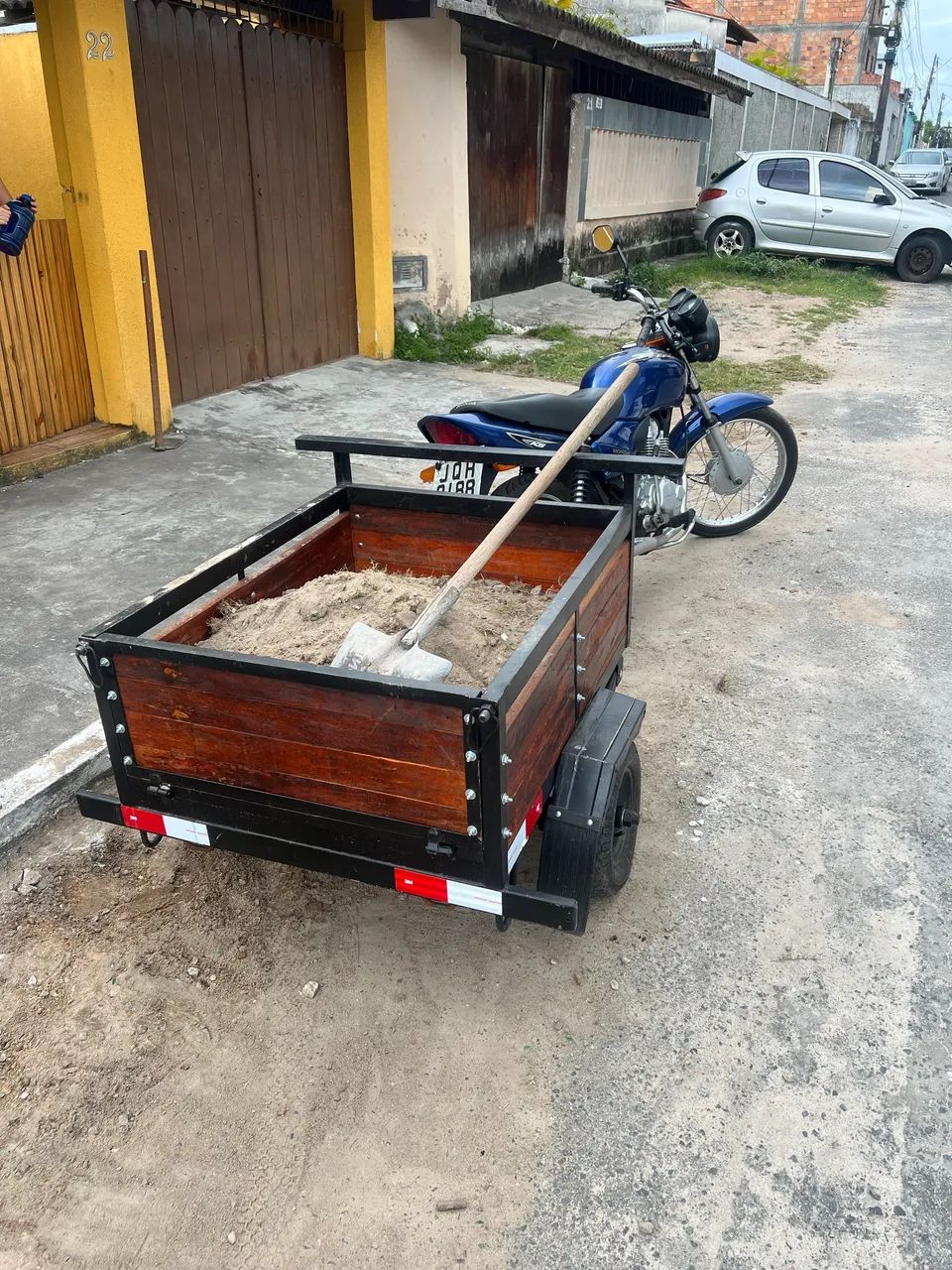 Carrocinha para moto  - Foto 4