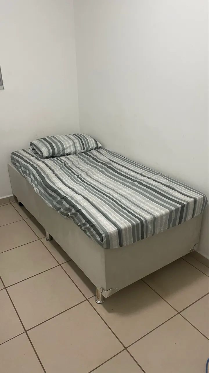 Cama box + colchão usada  - Foto 3