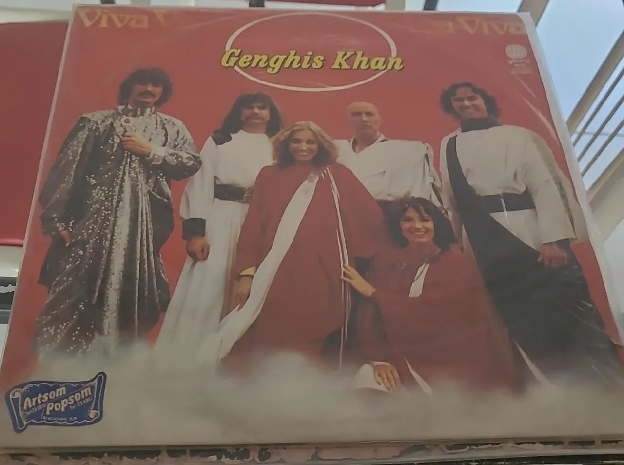 LP VINIL GENGHIS KHAN VIVA