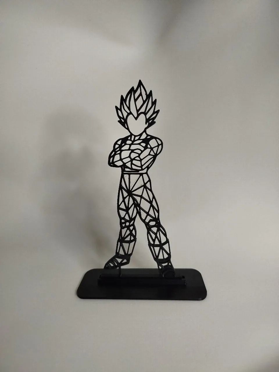 Vegeta Low Poly