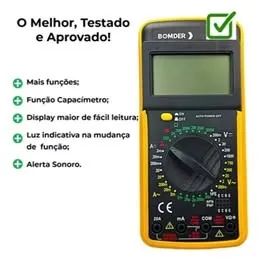 Multímetro Digital BOM-6007 - Bomvink- PROMOÇÃO - Foto 2