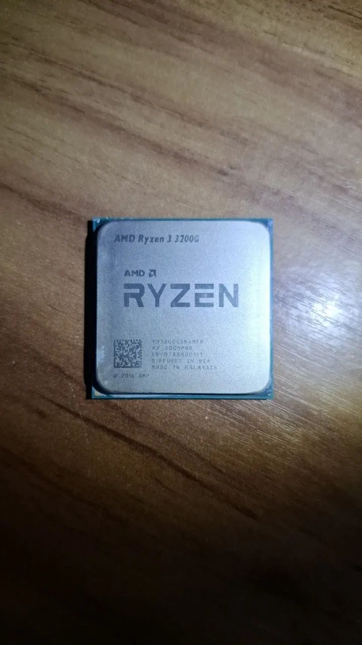 Processador AMD Ryzen 3 3200G, 3.6GHz (4GHz Max Turbo), Cache 4MB, Quad Core, 4 Threads