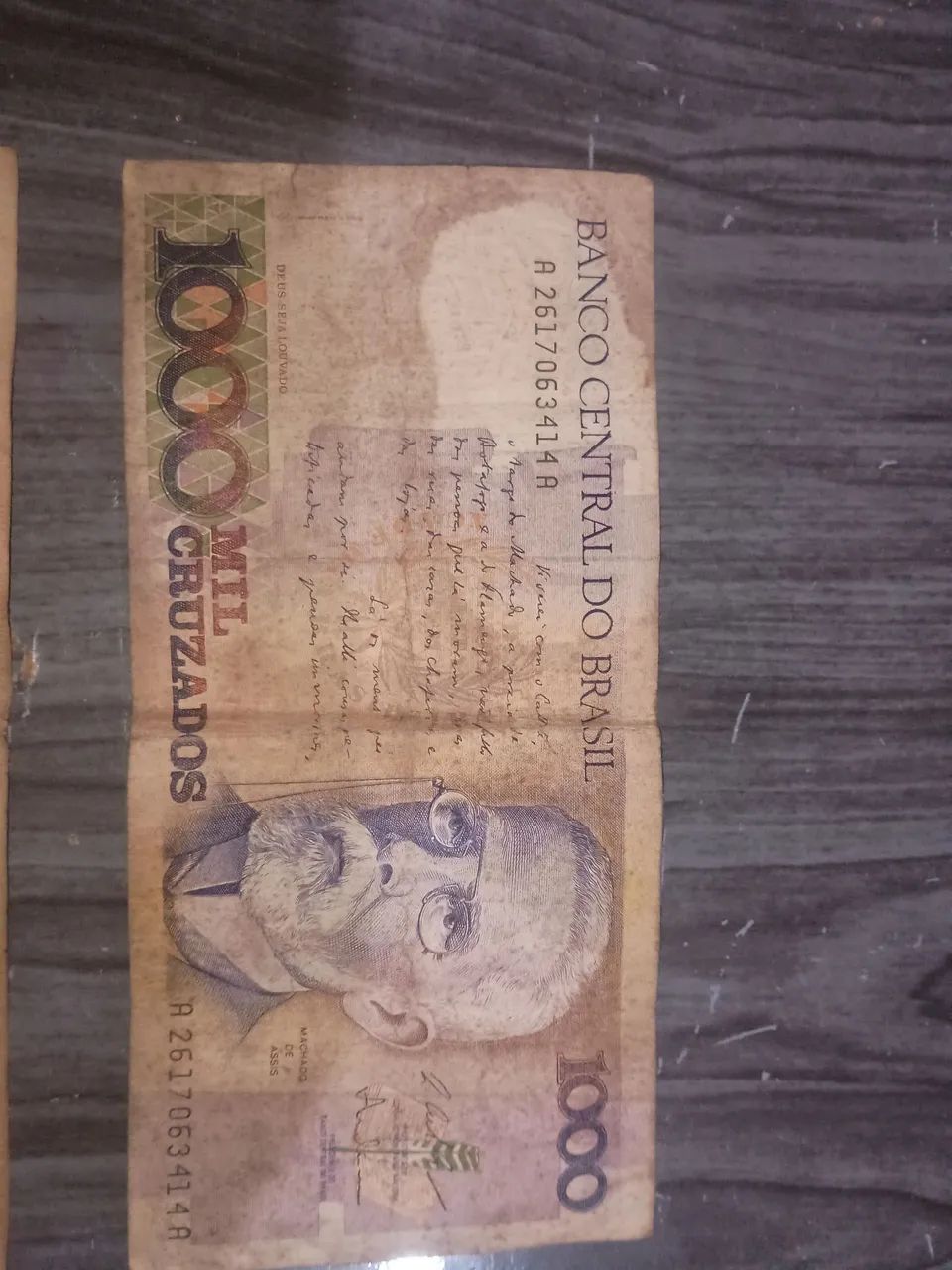 Estou vendendo essas 3 notas antigas  - Foto 2