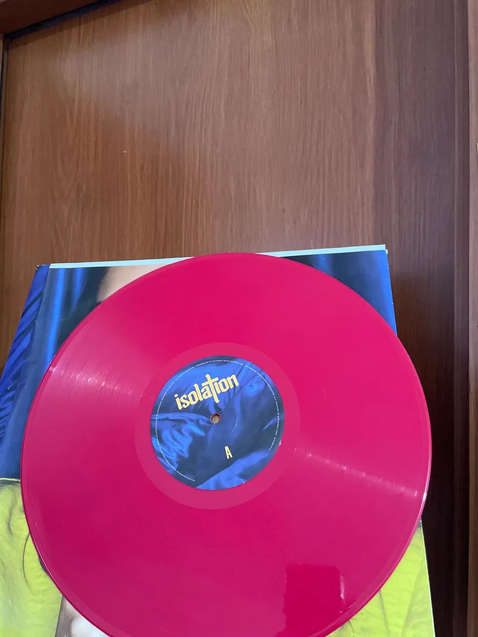 Lp Vinil Kali Uchis Isolation Vermelho - Foto 3