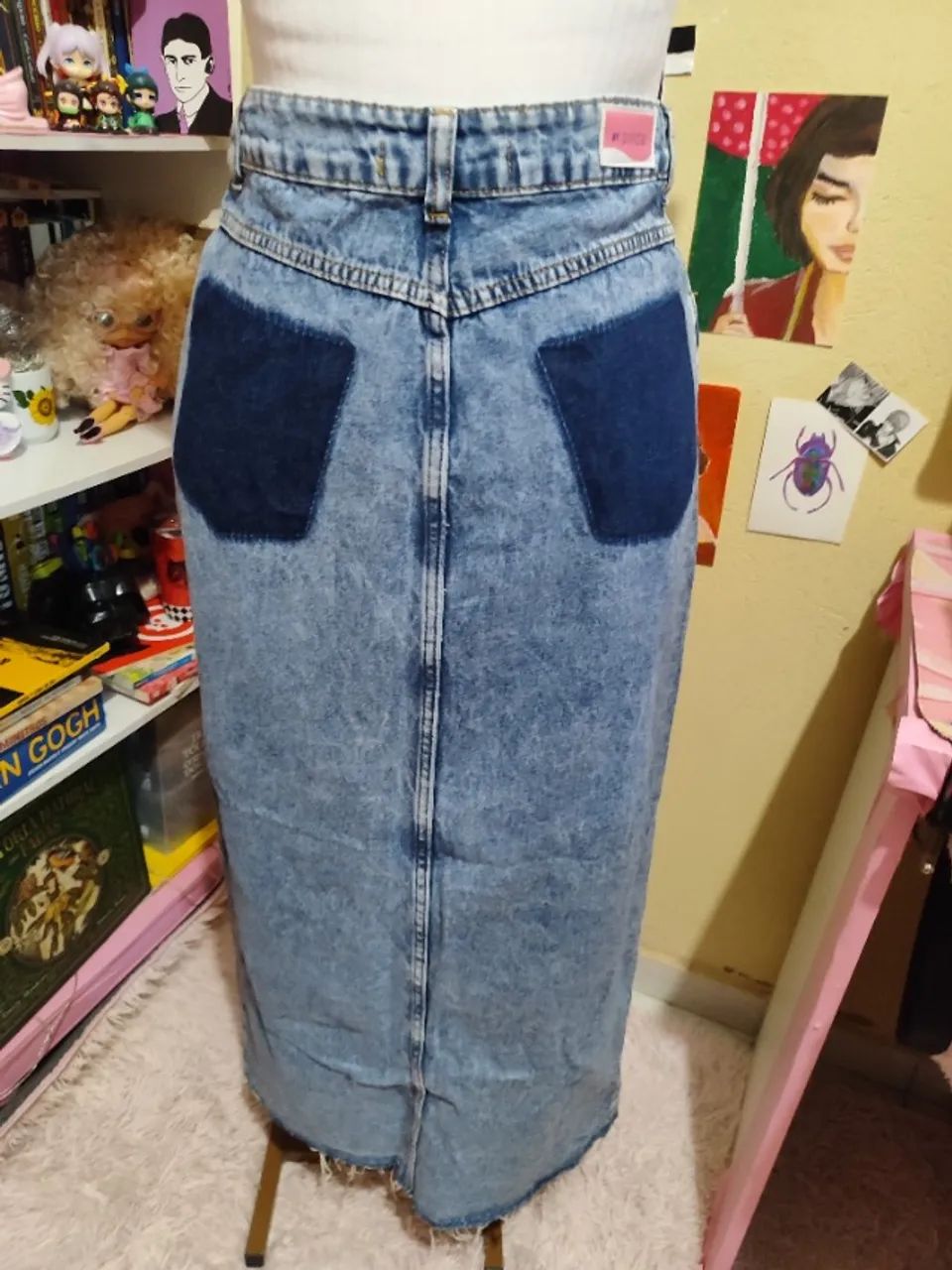 Saia jeans nova - Foto 2