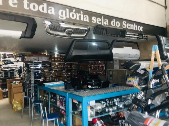 Estribo/ santo antonio / overbumper/ protetor frontal/ capota marítima pick-ups - Foto 13