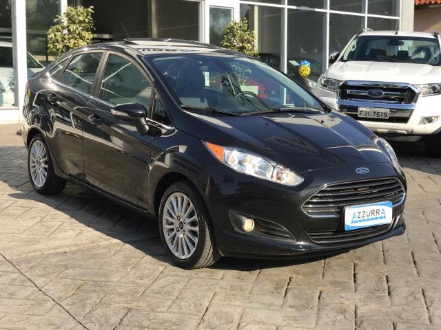 Ford new fiesta 1.6 titanium sedan 16v flex 4p powershift 2015 - Foto 3